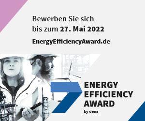 Energy Efficiency Award 2022 – Unternehmen können sich ab sofort bewerben